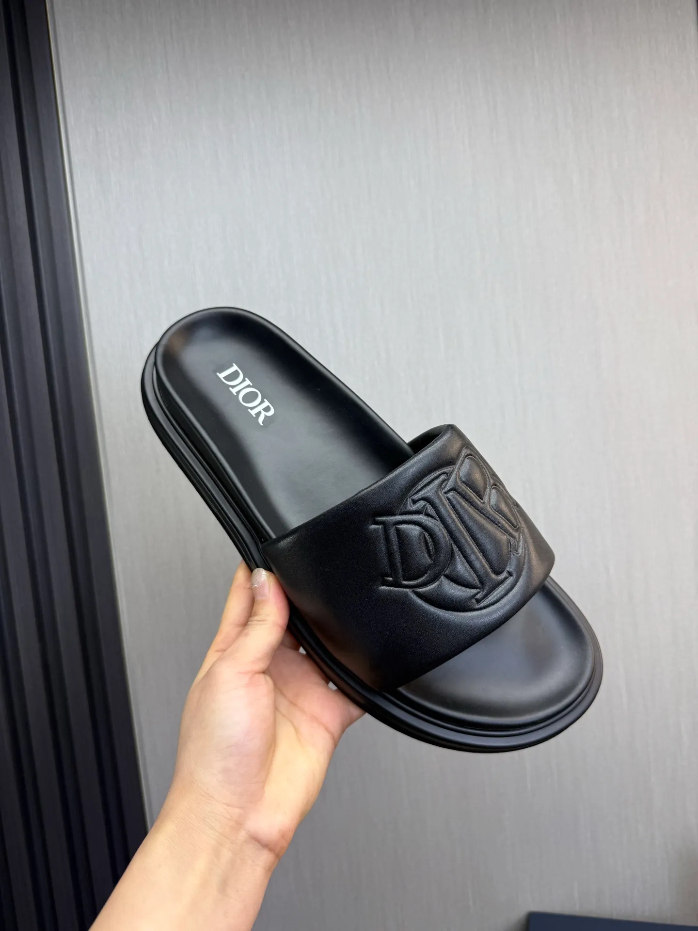 Men's shoes 280💰 Dior. Men's slippers🩴Official website 1:1 production 38-45 yards 45 46 🉑️Customized original material shipped✅